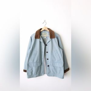 Sky Blue LLBean Barncoat
